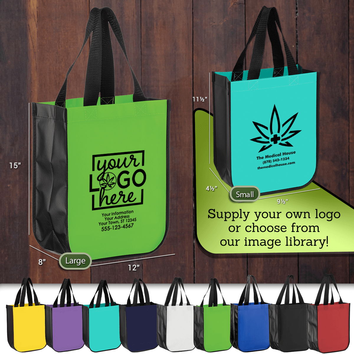 Exit bags for dispensaries
