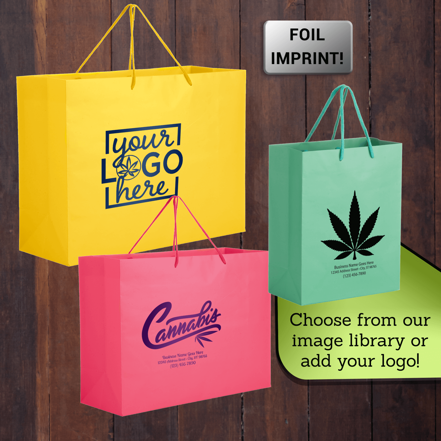 LAMINATED BAGS FOR DISPENSARIES