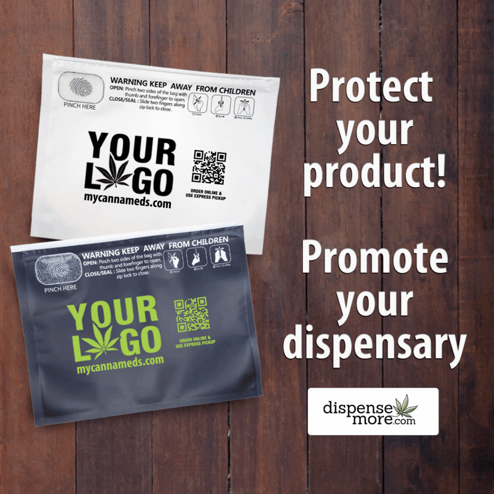smell proof bags for cannabis dispensaries